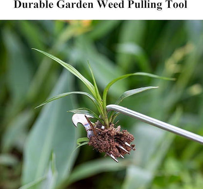 🌱 Multifunctional Stainless Steel Weeder Tool – Perfect for Smart Gardening! 🌿